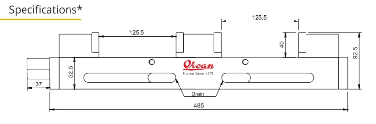 twin vise drawing
